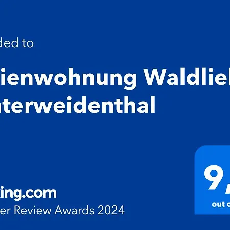 Ferienwohnung Waldliebe Hinterweidenthal Exterior foto